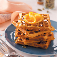 Sweet Potato Waffles Recipe: How to Make It image