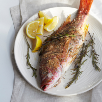 Grilled Whole Snapper Recipe - Quick From Scratch Italian ... image