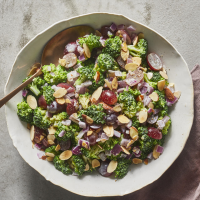Broccoli & Grape Salad Recipe | EatingWell image