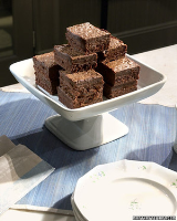 Mocha Fudge Brownies | Martha Stewart image
