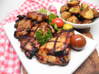 Balsamic Grilled Chicken Thighs Recipe | Allrecipes image