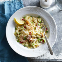 Seafood Risotto Recipe | EatingWell image