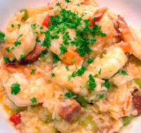 Chorizo, Shrimp and Rice Recipe - Food.com image