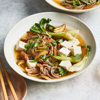 Tofu, Mushroom & Bok Choy Soba Noodle Bowls Recipe ... image