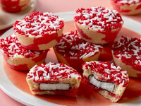 Peppermint Muffin-Tin Cookies Recipe | Food Network ... image