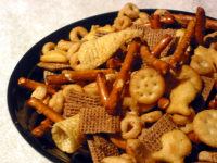 Christmas Nuts N' Bolts Snack Recipe - Food.com image