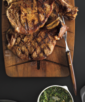 Grilled Steak With Caper Sauce Recipe | Real Simple image