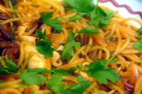 Calamari on Pasta Recipe | Food Network image
