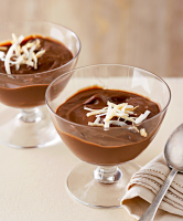 Chocolate-Coconut Pudding | Better Homes & Gardens image