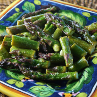 Roasted Asparagus with Sea Salt and Parmesan Recipe ... image