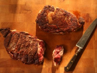 Reverse-Sear Ribeye Steak: Reloaded Recipe | Alton Brown ... image