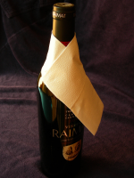 Napkin/Serviette Folded for Bottle Service Recipe - Food.com image