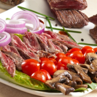 Skirt Steak Salad - Jamie Geller: Kosher and Jewish ... image