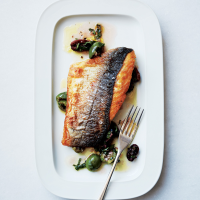 Crispy-Skinned Fish Recipe | Epicurious image