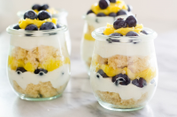 Individual Lemon Blueberry Trifles image