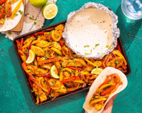 Sheet Pan Chicken Fajitas Recipe | SideChef image