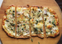 Pizza Bianca with Scamorza and Shaved Celery Root Recipe ... image