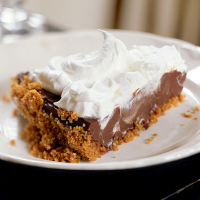 Chocolate-Cream Pie Recipe | MyRecipes image
