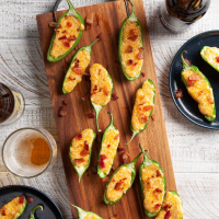 CHEDDAR STUFFED JALAPENO PEPPERS RECIPES