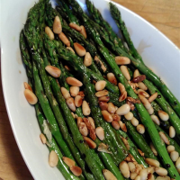 Roasted Asparagus with Balsamic Vinegar Recipe | Allre… image