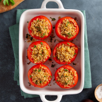 Stuffed Baked Tomatoes Recipe: How to Make It image