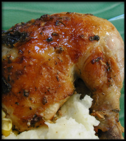 Mustard-Roasted Chicken Recipe - Food.com image