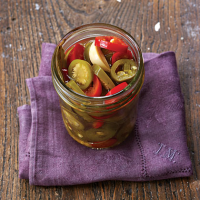 Pickled Jalapeño Slices Recipe | MyRecipes image