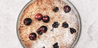 Pistachio-Cherry Cake Recipe | Epicurious image