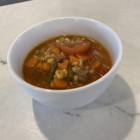 Beef Barley Vegetable Soup Recipe | Allrecipes image