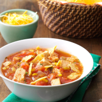 Southwestern Chicken Tortilla Soup Recipe: How to Make It image