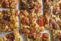 Best Pour-in-the-Pan Pizza with Tomatoes and Mozzarella ... image