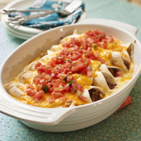 Smothered Enchiladas Recipe | MyRecipes image