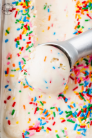 Easy Funfetti Ice Cream image
