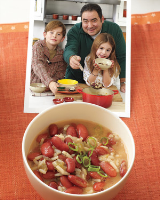 Simple Red-Bean-and-Rice Soup Recipe | Martha Stewart image