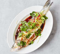 Steamed sea bass recipe | BBC Good Food image