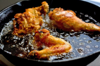 OVEN FRIED CHICKEN IN CAST IRON SKILLET RECIPES