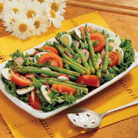Asparagus Vinaigrette Recipe: How to Make It image