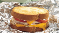Turkey and Cheese Packet Sandwiches Recipe - Pillsbury.com image