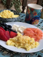 Fluffy Microwave Scrambled Eggs Recipe | Allrecipes image