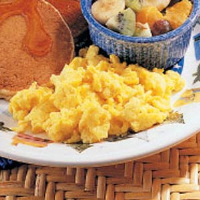 Scrambled Homemade Egg Substitute Recipe: How to Make It image