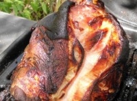 Grilled ham shank | Just A Pinch Recipes image