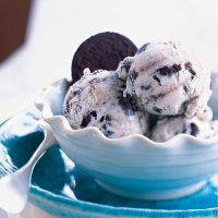 Cookies-and-Cream Ice Cream Recipe | MyRecipes image