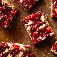 Cranberry Crumble Bars Recipe | EatingWell image
