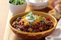 Beef and Dark Beer Chili Recipe | Epicurious image