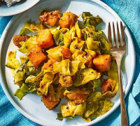 Squash & cabbage sabzi recipe | BBC Good Food image