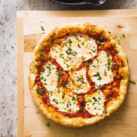 Cast-Iron Skillet Pizza Margherita | Cook's Country image