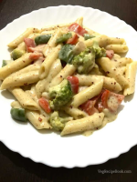 italian white sauce pasta recipe - Veg Recipe Book image