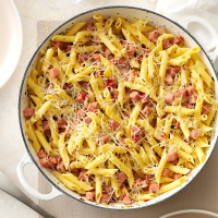 Pretty Penne Ham Skillet Recipe: How to Make It image