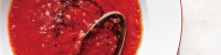 Chilled Tomato and Stone Fruit Soup Recipe | Epicurious image