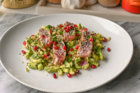 Tuna fish with avocado salad - This flavor combination is ... image